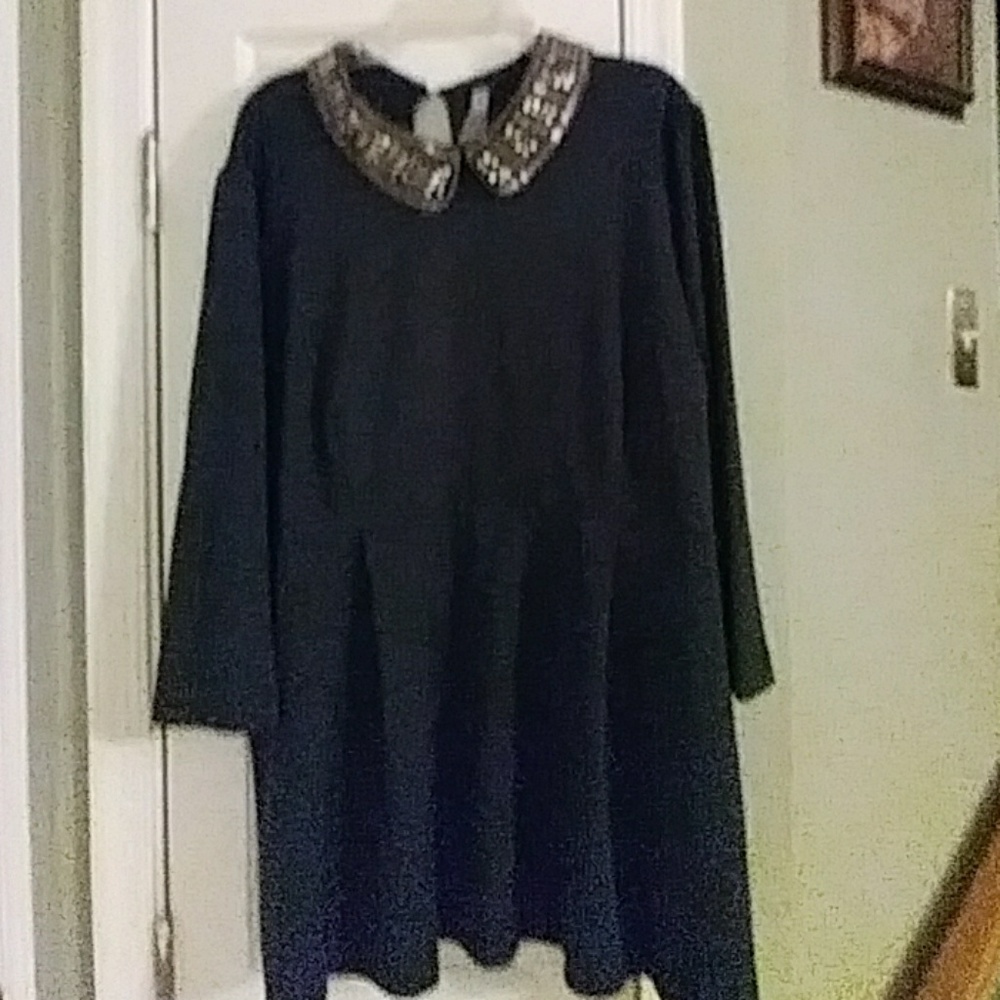 Beautiful Winter Green Blouse Size 3x